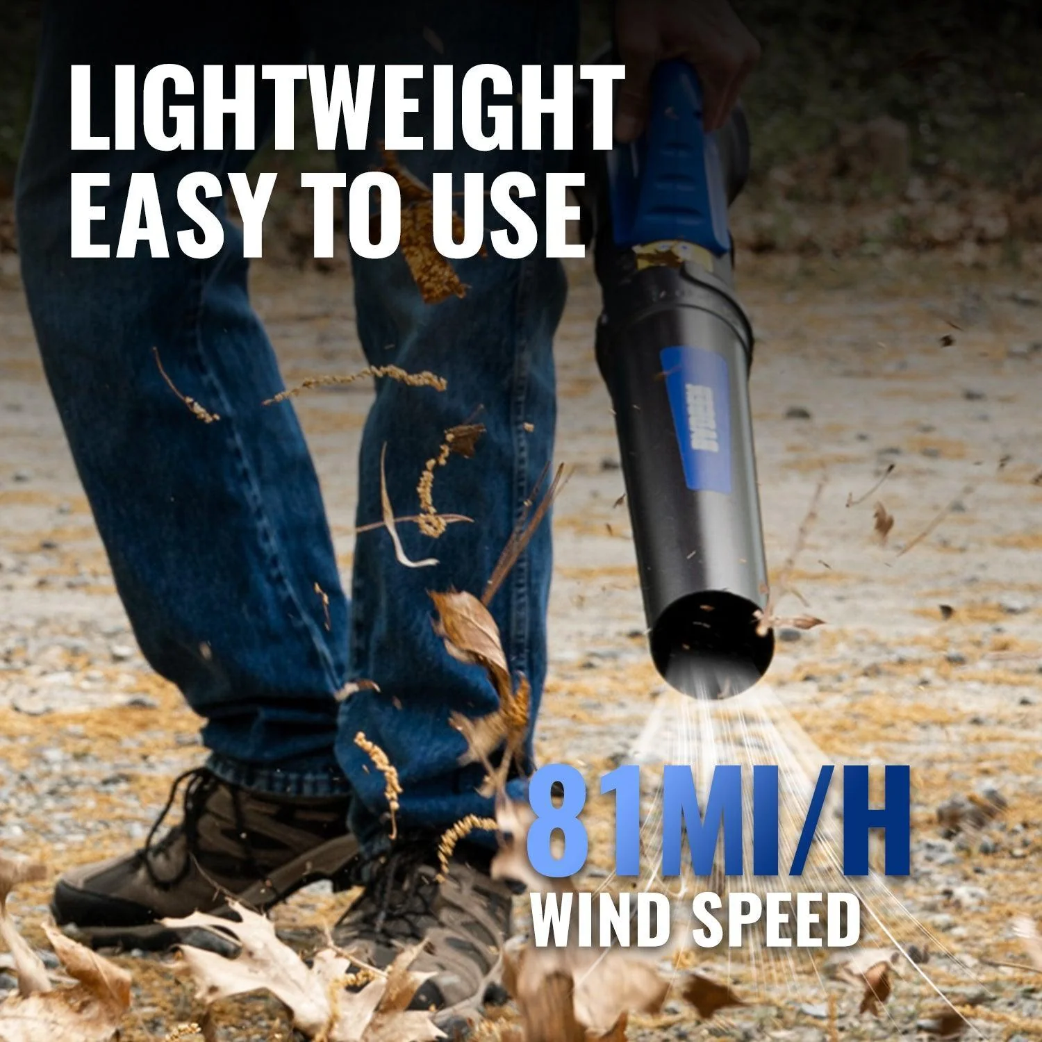 Wild Badger 20V Fast-Charging Electric Weed Wacker & Leaf Blower 7500RPM Motor