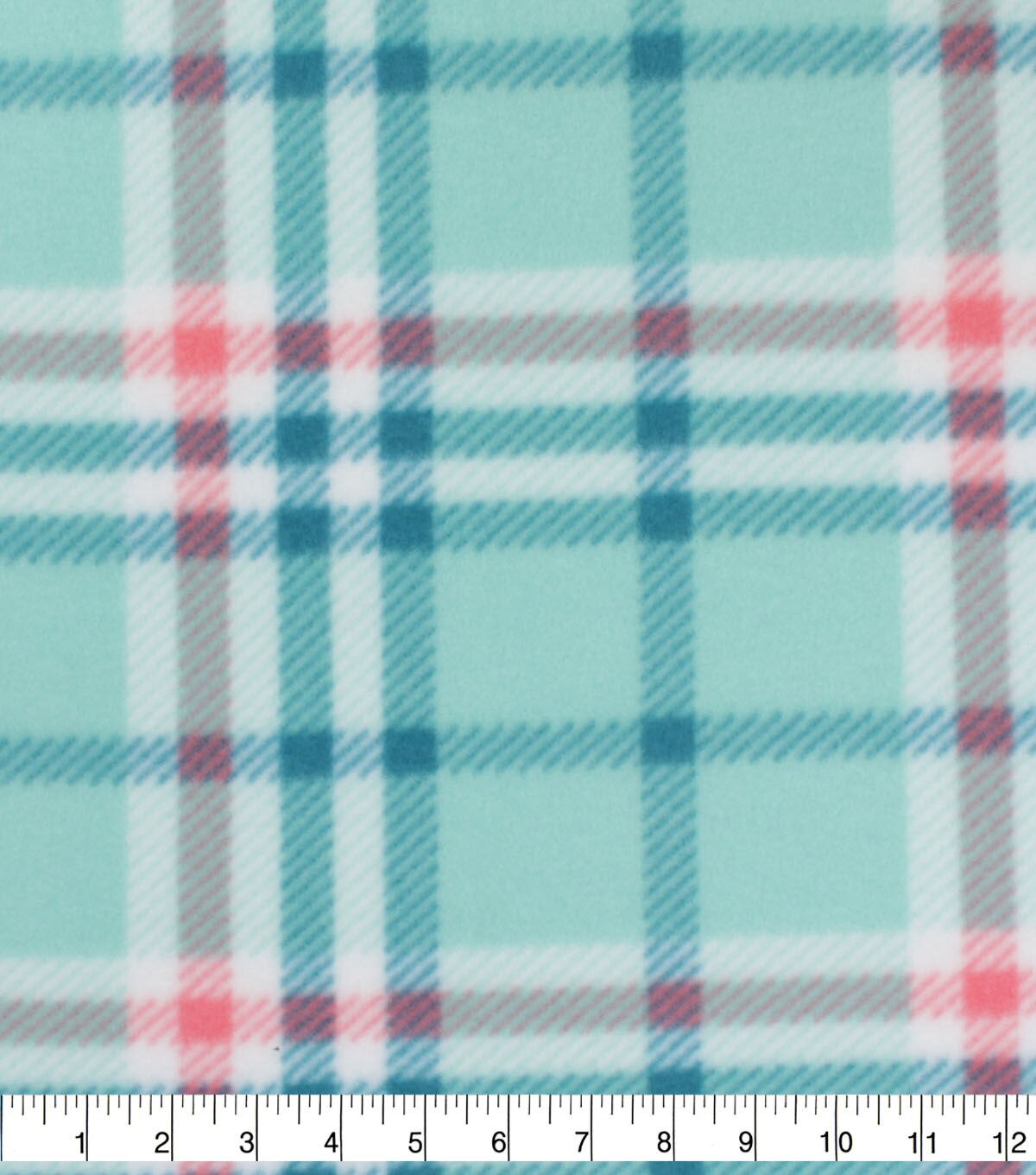 Traditional Plaid Blizzard Fleece Fabric