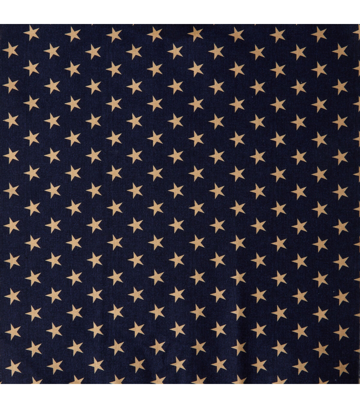 Rustic Stars on Blue 43'' Patriotic Cotton Fabric