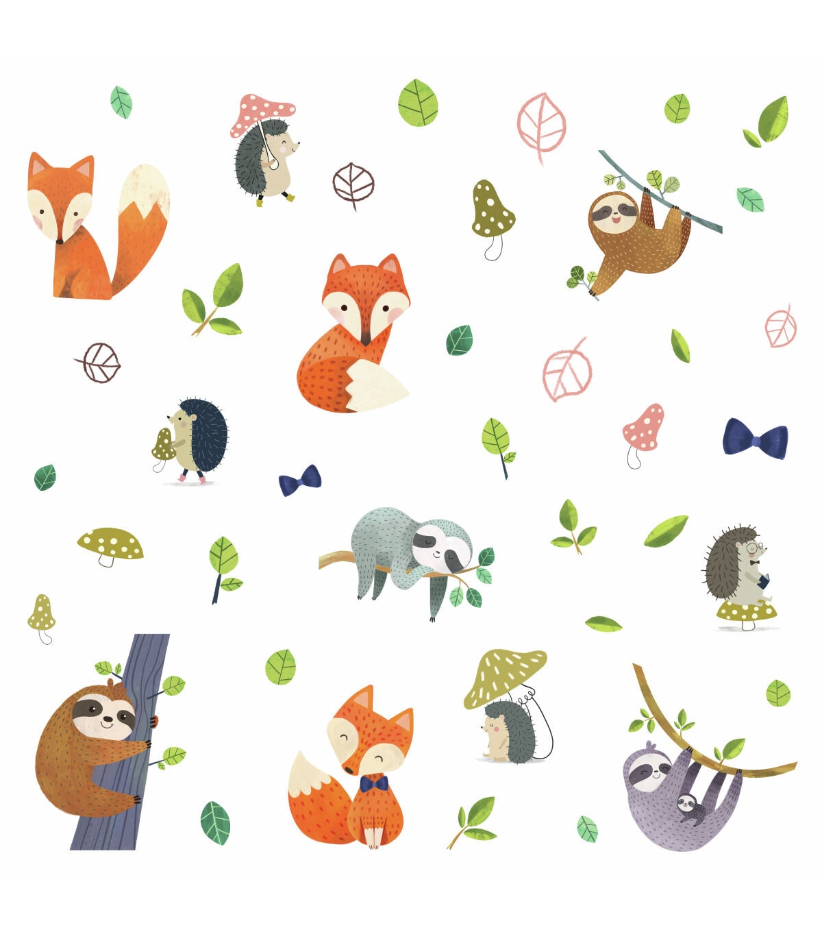 RoomMates Wall Decals Forest Friends Giant