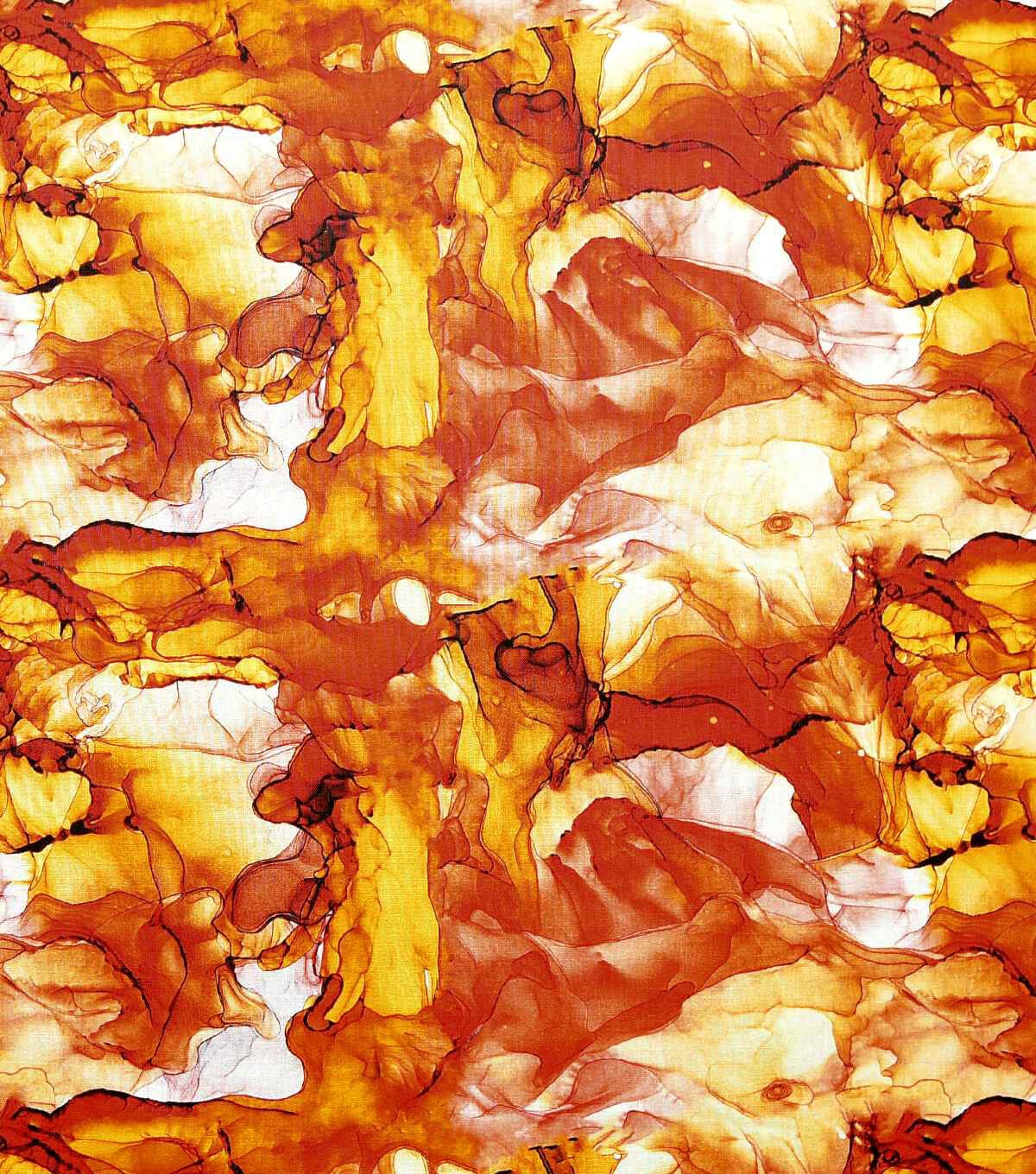 Yellow & Orange Blender Quilt Cotton Fabric by Keepsake Calico