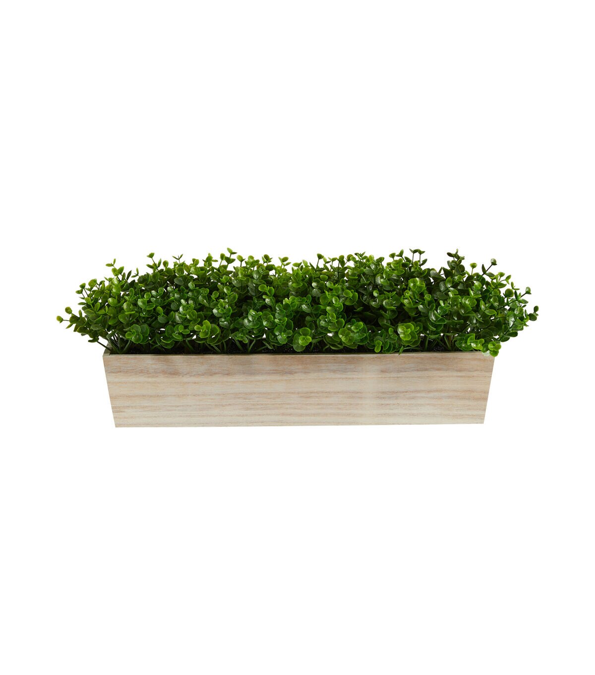 Nearly Natural 19 Eucalyptus Plant in Brown Decorative Planter