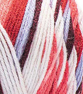 Red Heart All In One Granny Square 417yds Worsted Acrylic Yarn