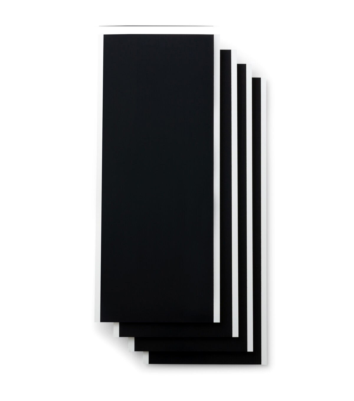 Cricut Joy 5.5 x 13 Black Permanent Writable Vinyl Sheets 4ct