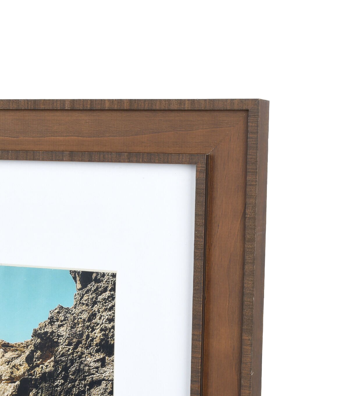 16 x 20 Matted to 11 x 14 Dark Wood Portrait Frame by Hudson 43