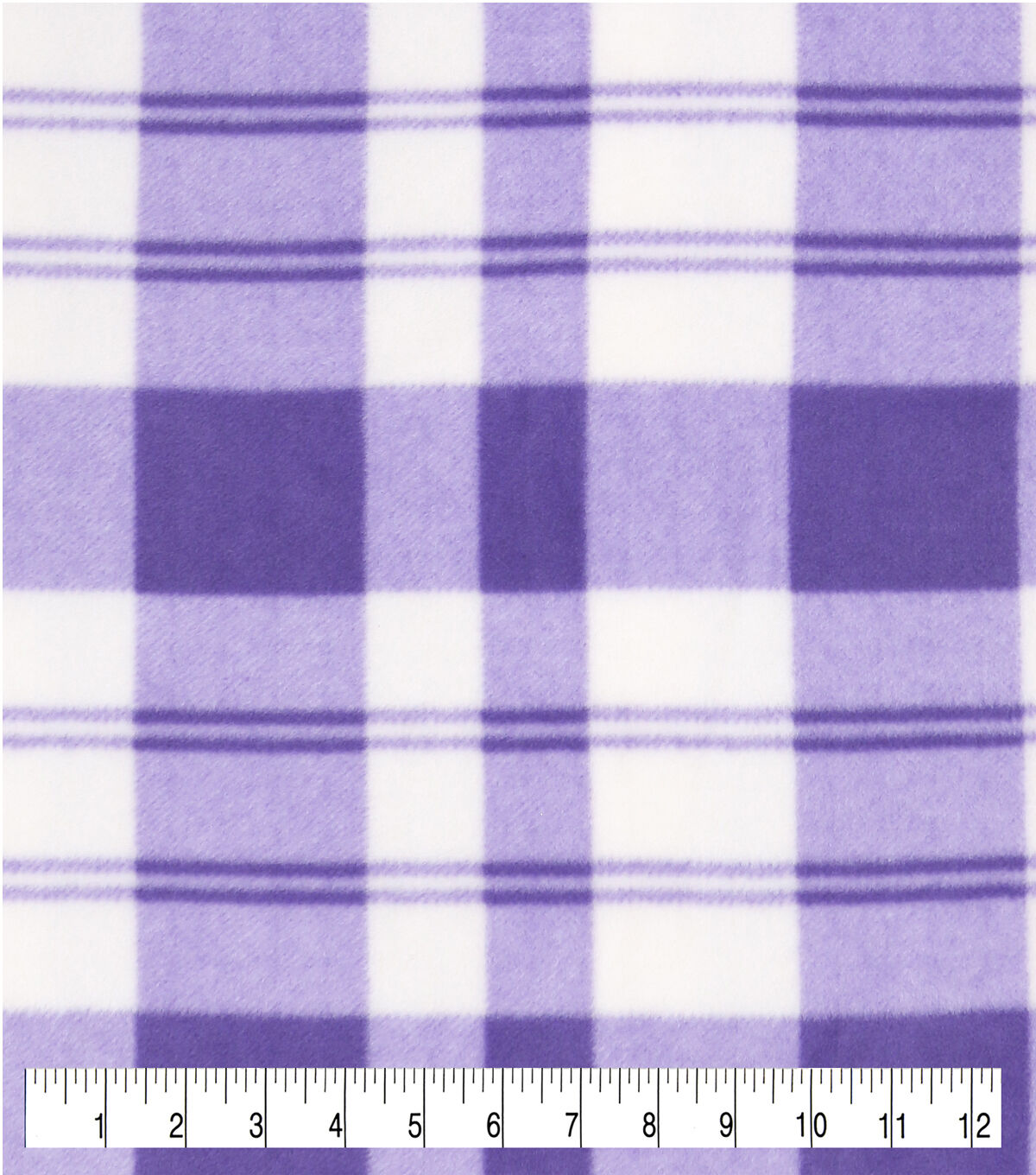 Yarn Plaid Anti Pill Plush Fabric