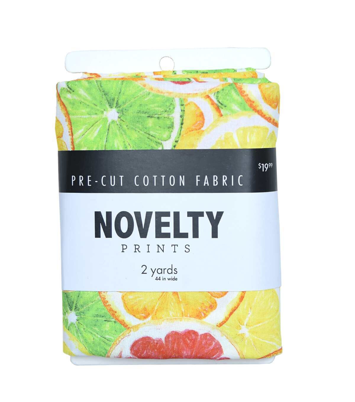 Summer Lemons & Limes Novelty Cotton 2 Yard Precut