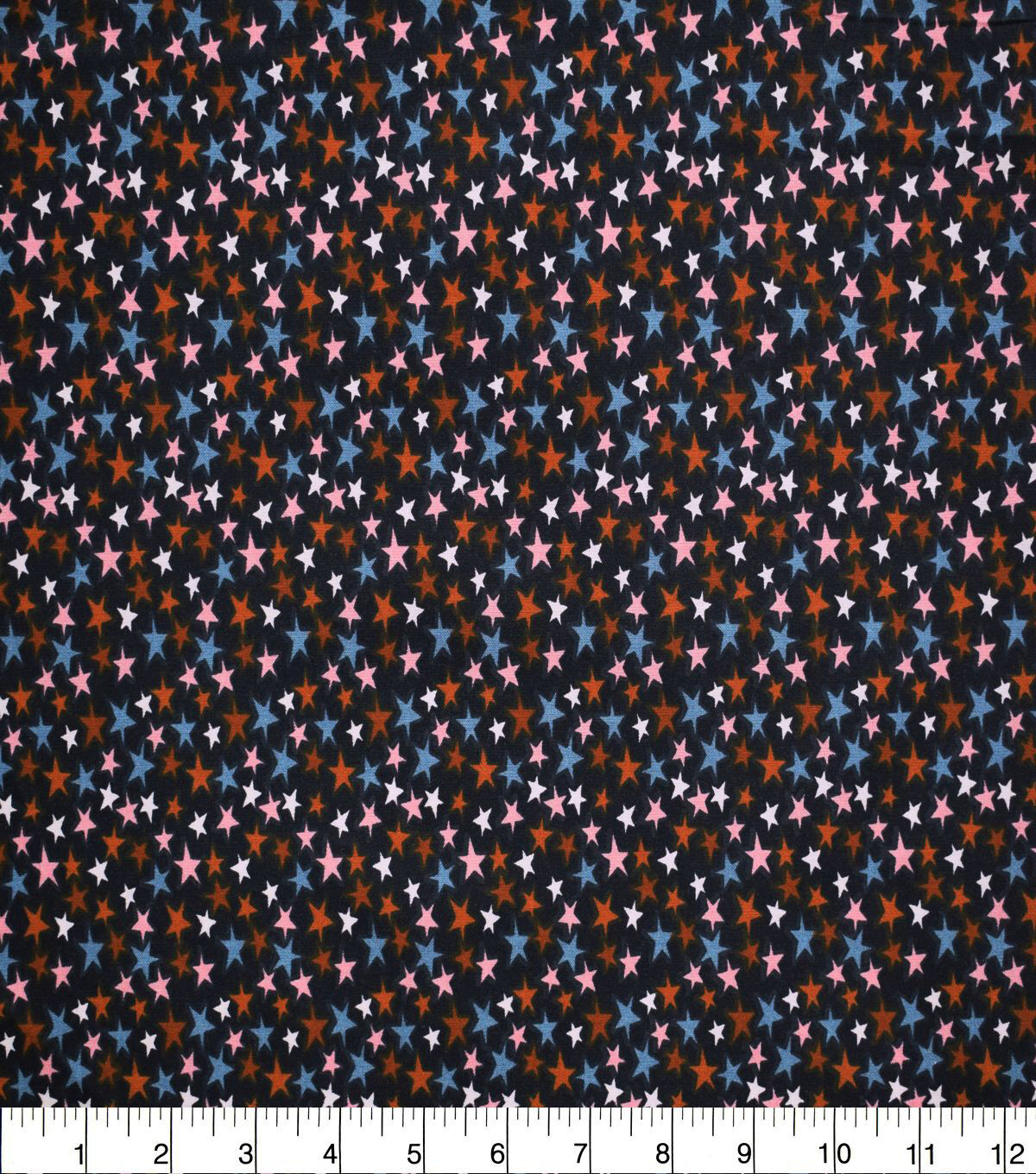 Stars on Navy Modern Quilt Cotton Fabric by Quilter's Showcase