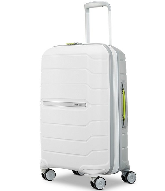 Freeform Hardside Collection Two-Tone Color Carry-On Expandable Spinner Suitcase