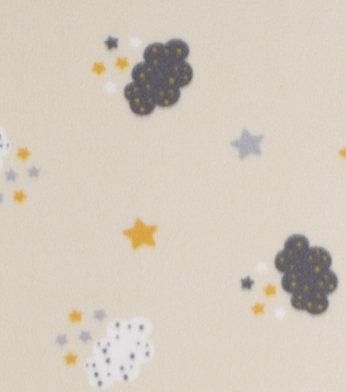 Clouds & Stars Blizzard Prints Fleece Fabric
