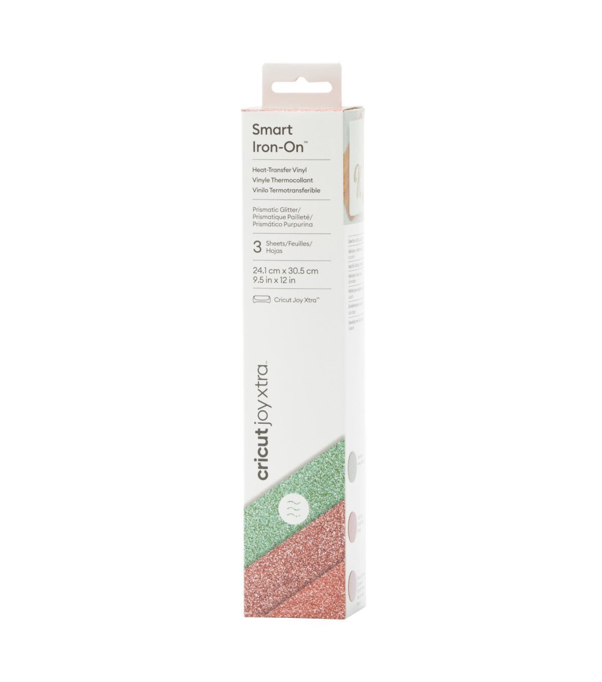 Cricut Joy Xtra 9.5 x 12 Sea Sparkle Smart Sampler Iron On Glitter 3ct