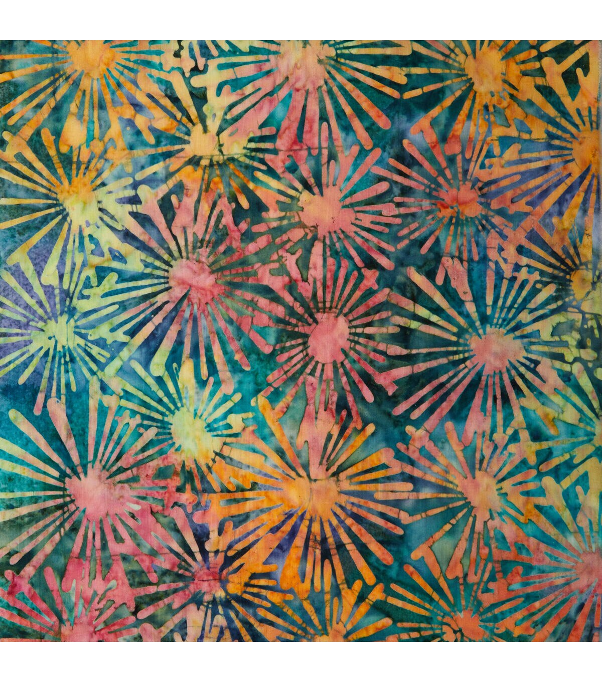 Splash Multi Batik Cotton Fabric