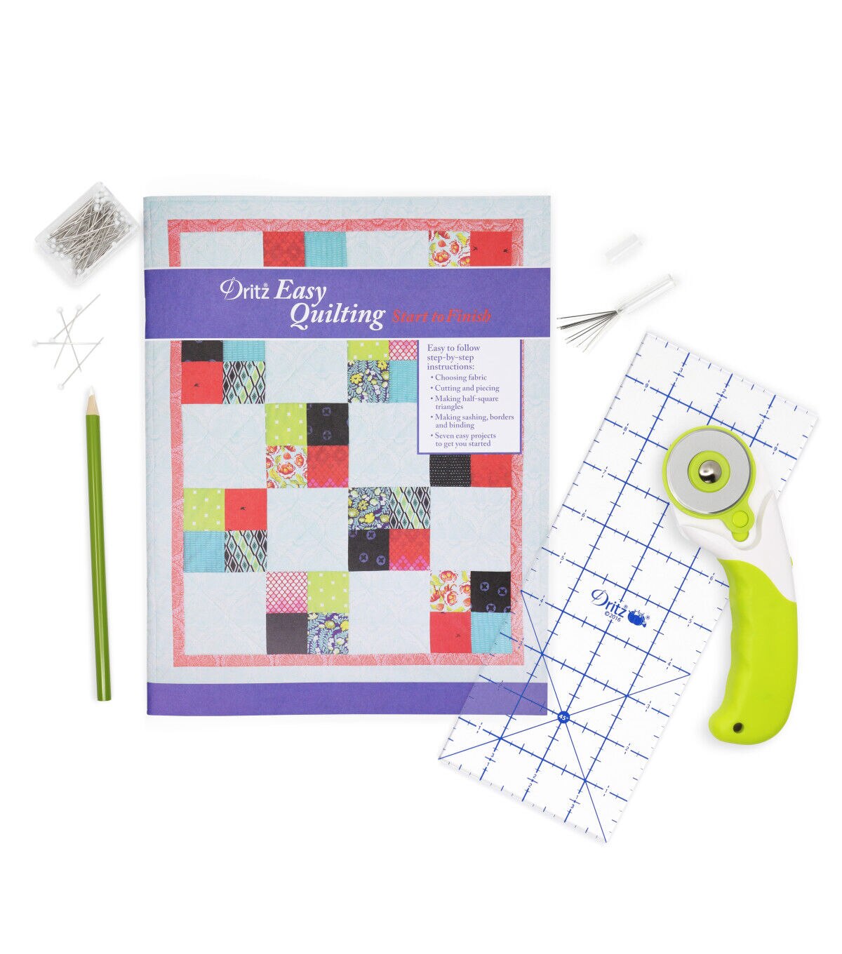 Dritz Essential Quilt Kit for Beginners