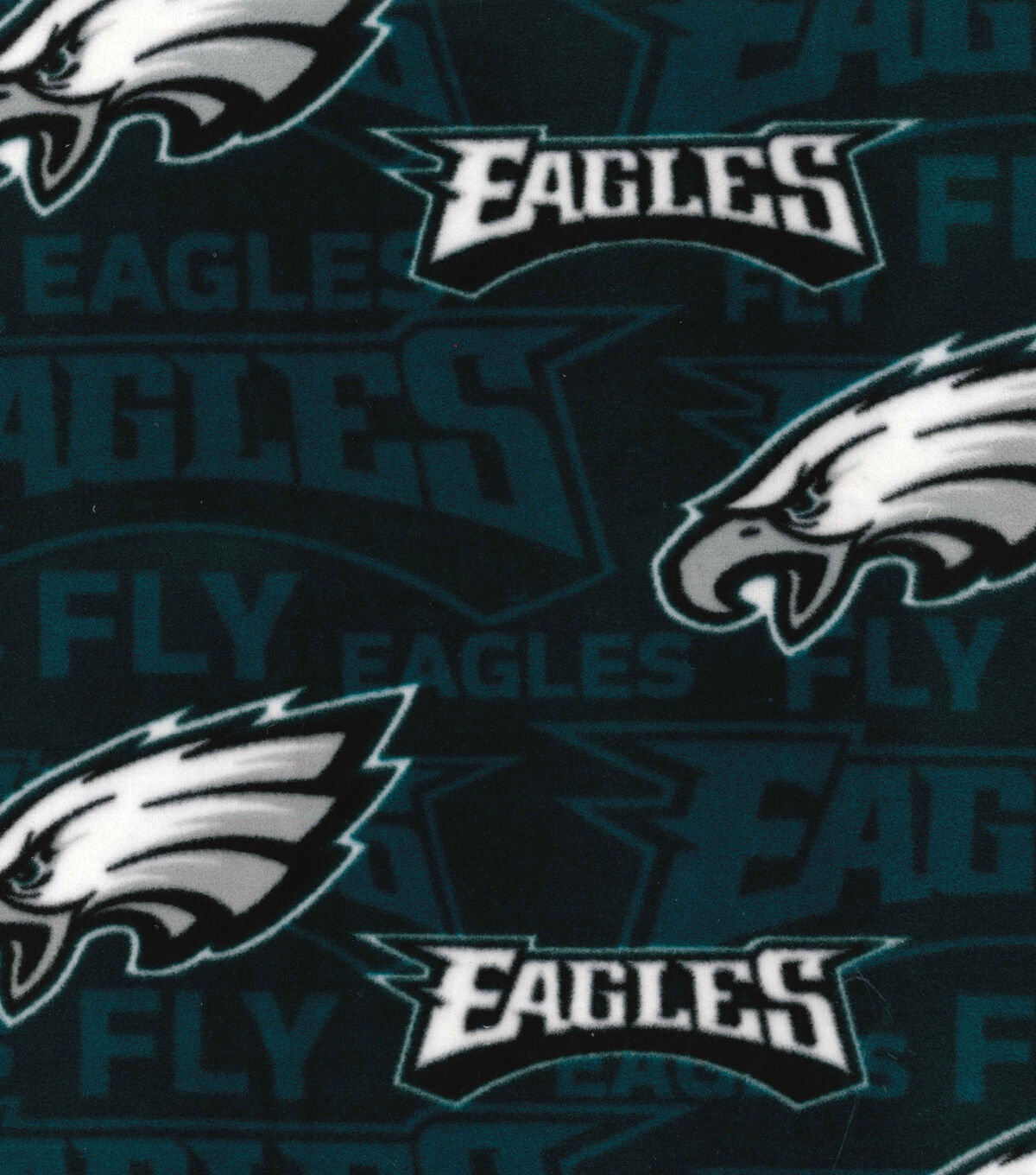Fabric Traditions Philadelphia Eagles Fleece Fabric Fly Eagles Fly