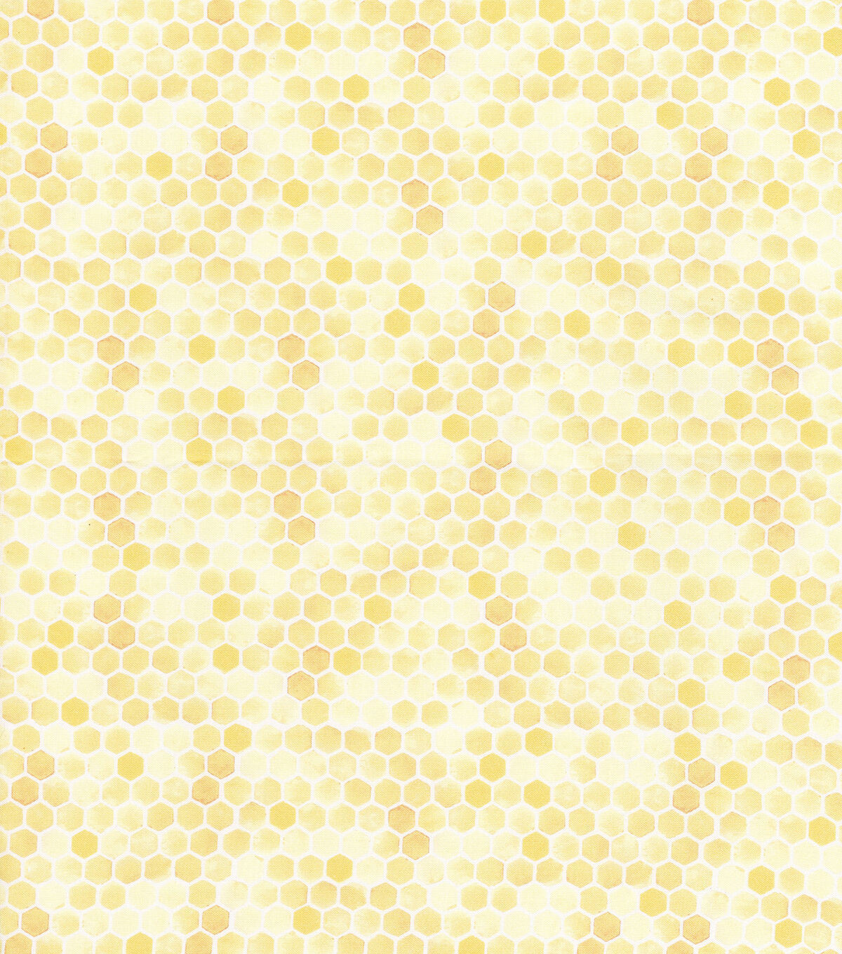 Hi Fashion Yellow Sunny Bee Honeycomb Premium Cotton Fabric