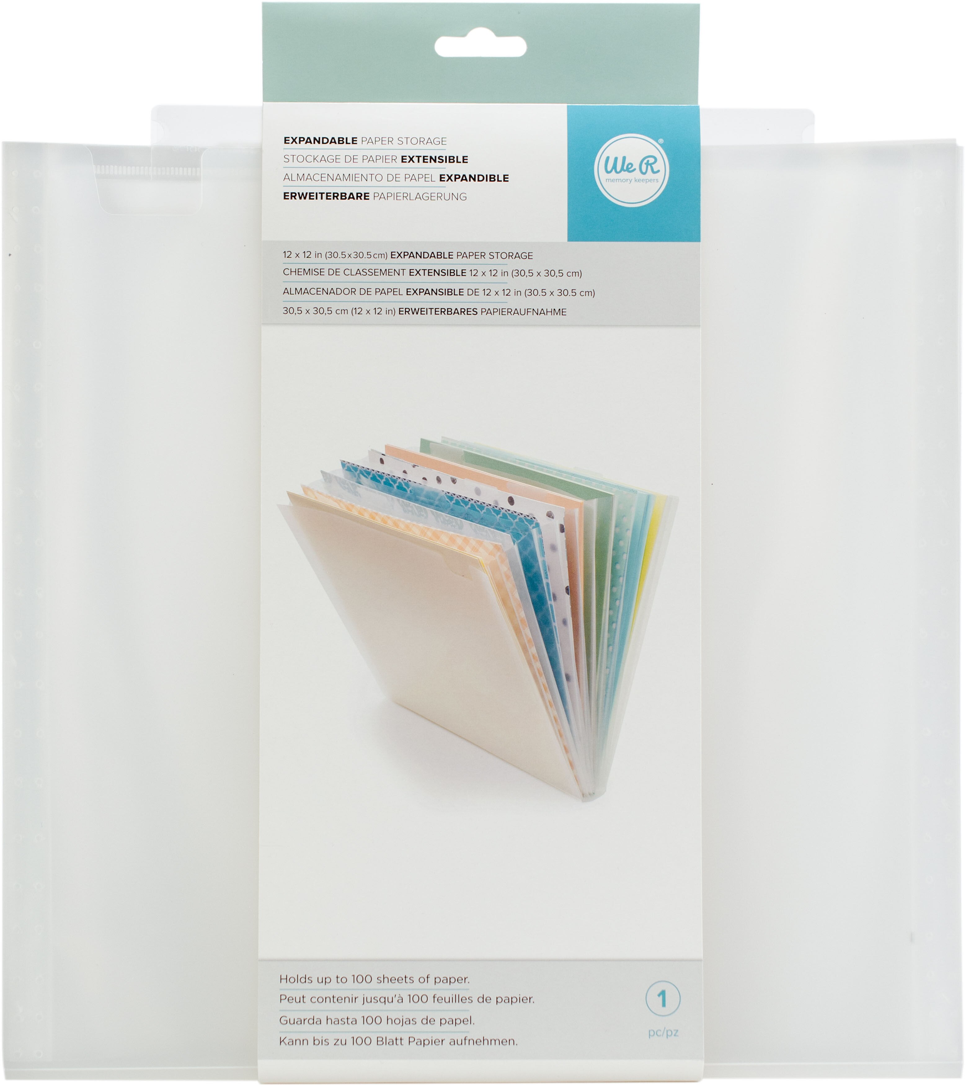 We R Memory Keepers 100 Sheet 12 x 12 Expandable Paper Storage
