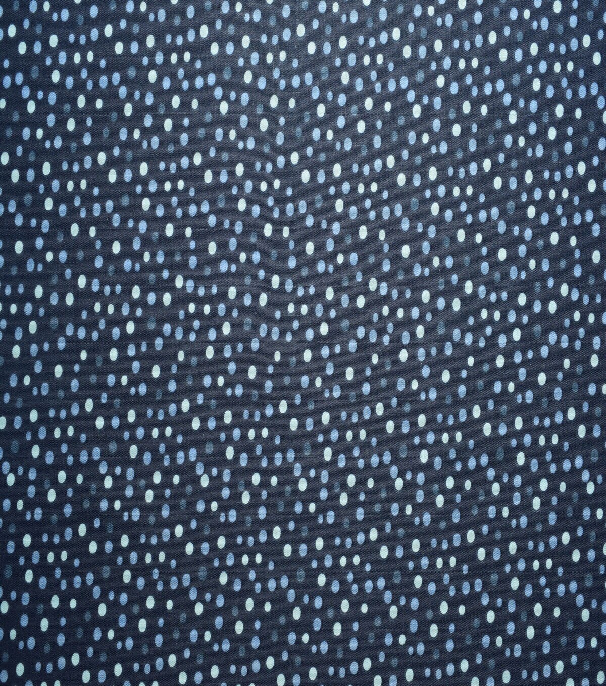 Blue Dots Cotton Fabric by Quilter's Showcase