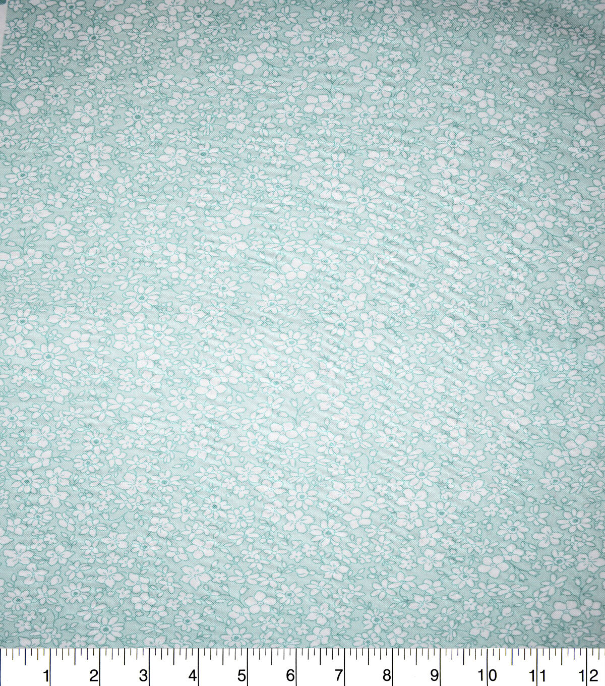 Blue Tonal Avery Flowers Quilt Cotton Fabric by Keepsake Calico