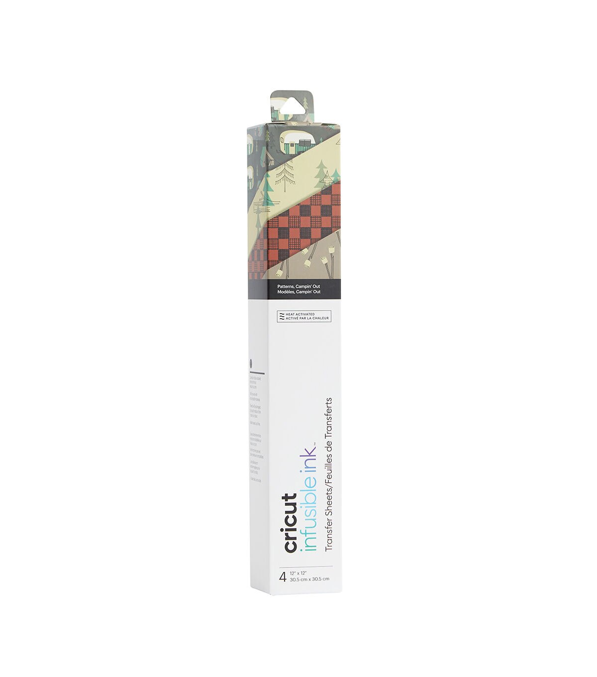 Cricut 12 x 12 Campin' Out Infusible Ink Transfer Sheets 4ct