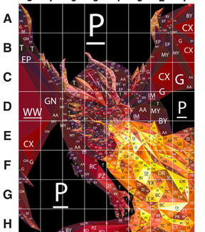 Legit Kits Toasty the Dragon Foundation Paper Pieced Quilt Top Kit