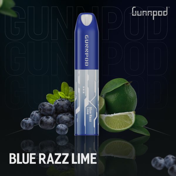 GUNNPOD LUME BLUEBERRY RAZZ LIME β 5000 PUFFS