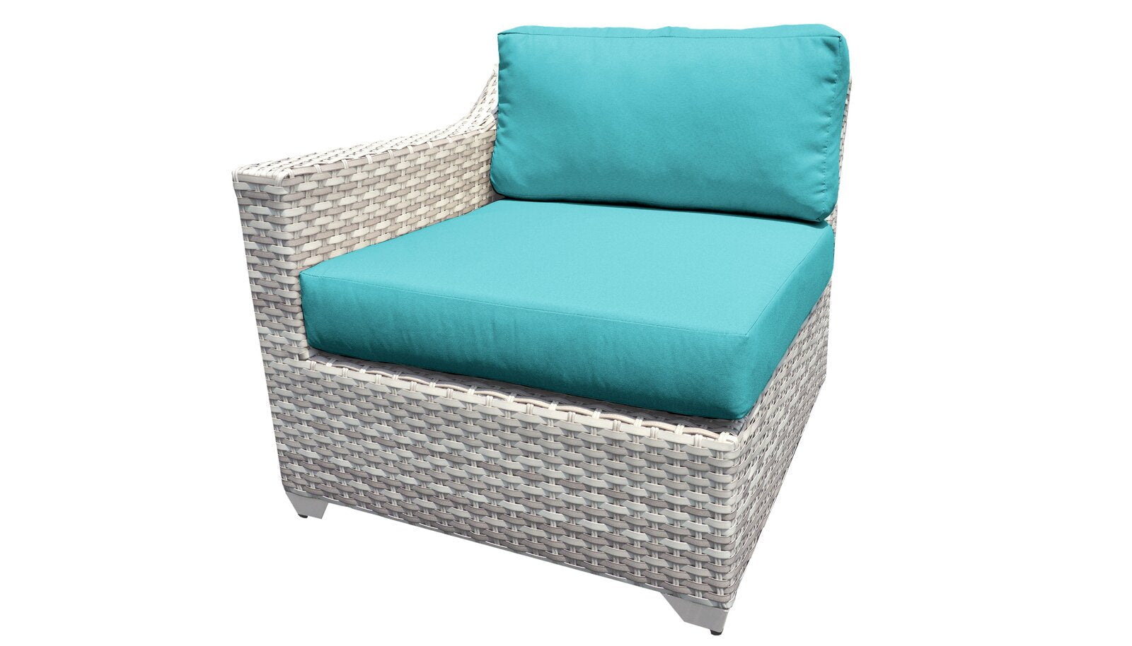 Falmouth Wicker/Rattan 4 - Person Seating Group with Cushions