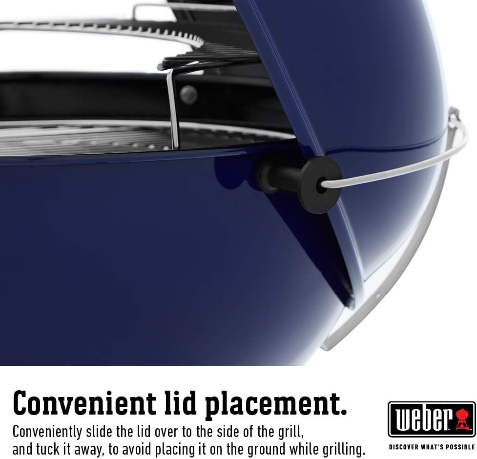 Weber Master-Touch Charcoal Grill for Outdoor Cooking and Barbecue, 22-Inch