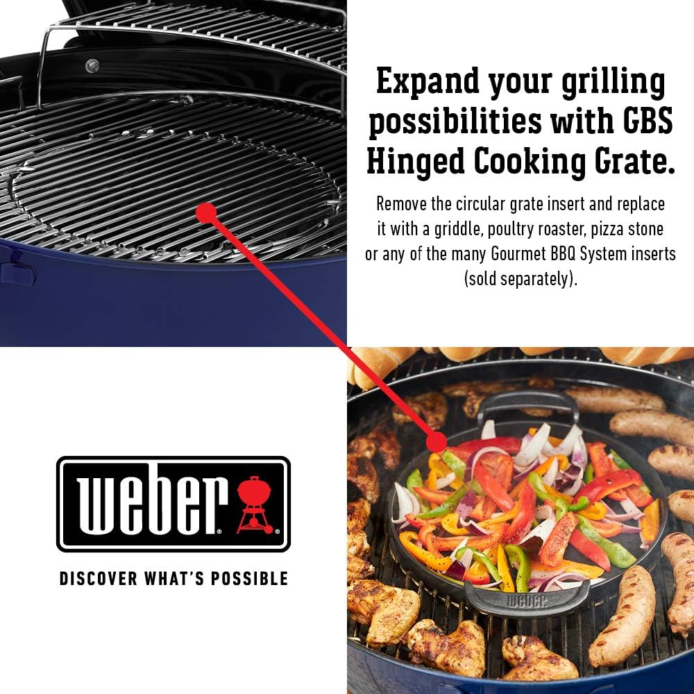 Weber Master-Touch Charcoal Grill for Outdoor Cooking and Barbecue, 22-Inch