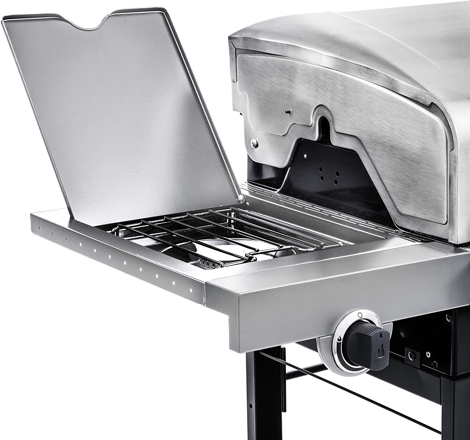 Char-Broil 463377319 Performance 4-Burner Cart Style Liquid Propane Gas Grill, Stainless Steel