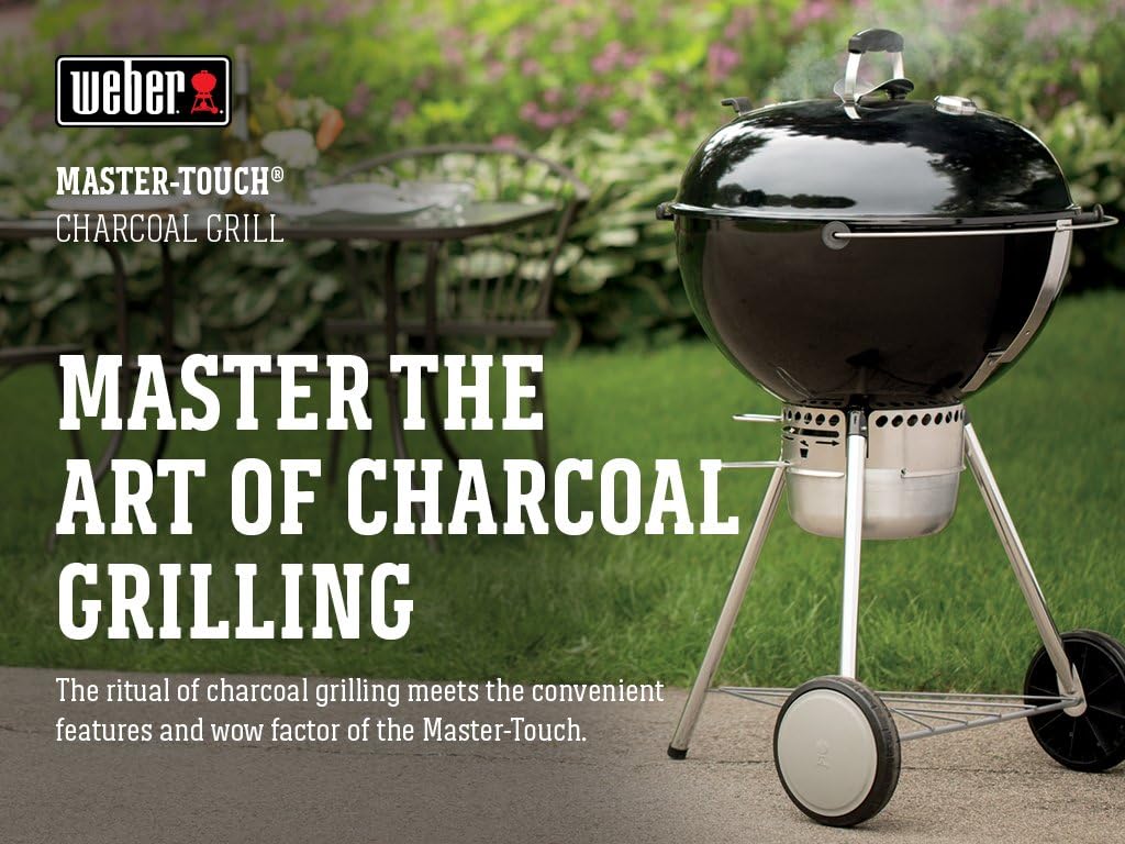 Weber Master-Touch Charcoal Grill for Outdoor Cooking and Barbecue, 22-Inch