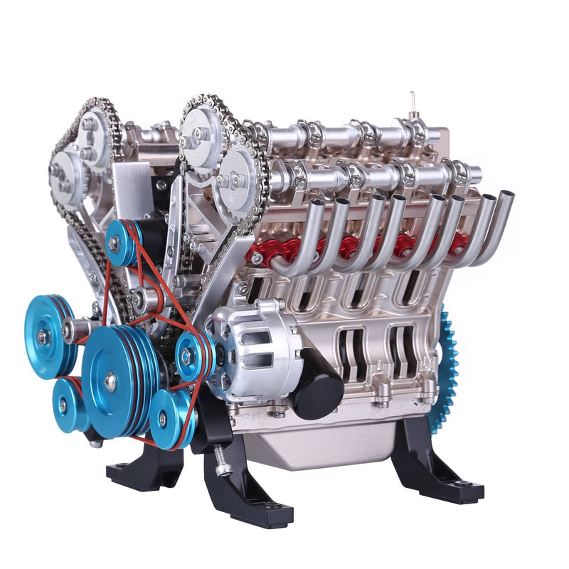 V8 Engine FS-V800 28cc Nitro Engine – Build Your Own V8 Engine – V8 Engine Model Kit That Works