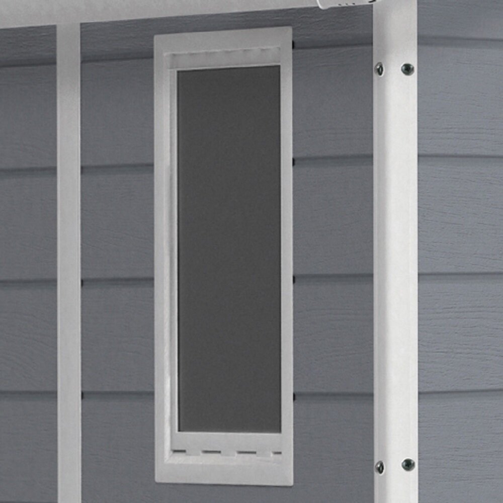 Manor 6 ft. W x 7.5 ft. D Plastic Storage Shed