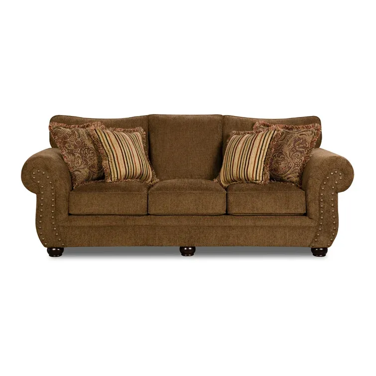Freida 93'' Rolled Arm Sofa
