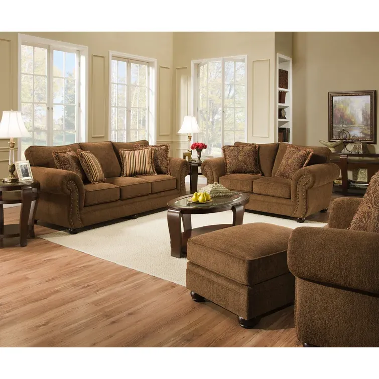 Freida 93'' Rolled Arm Sofa