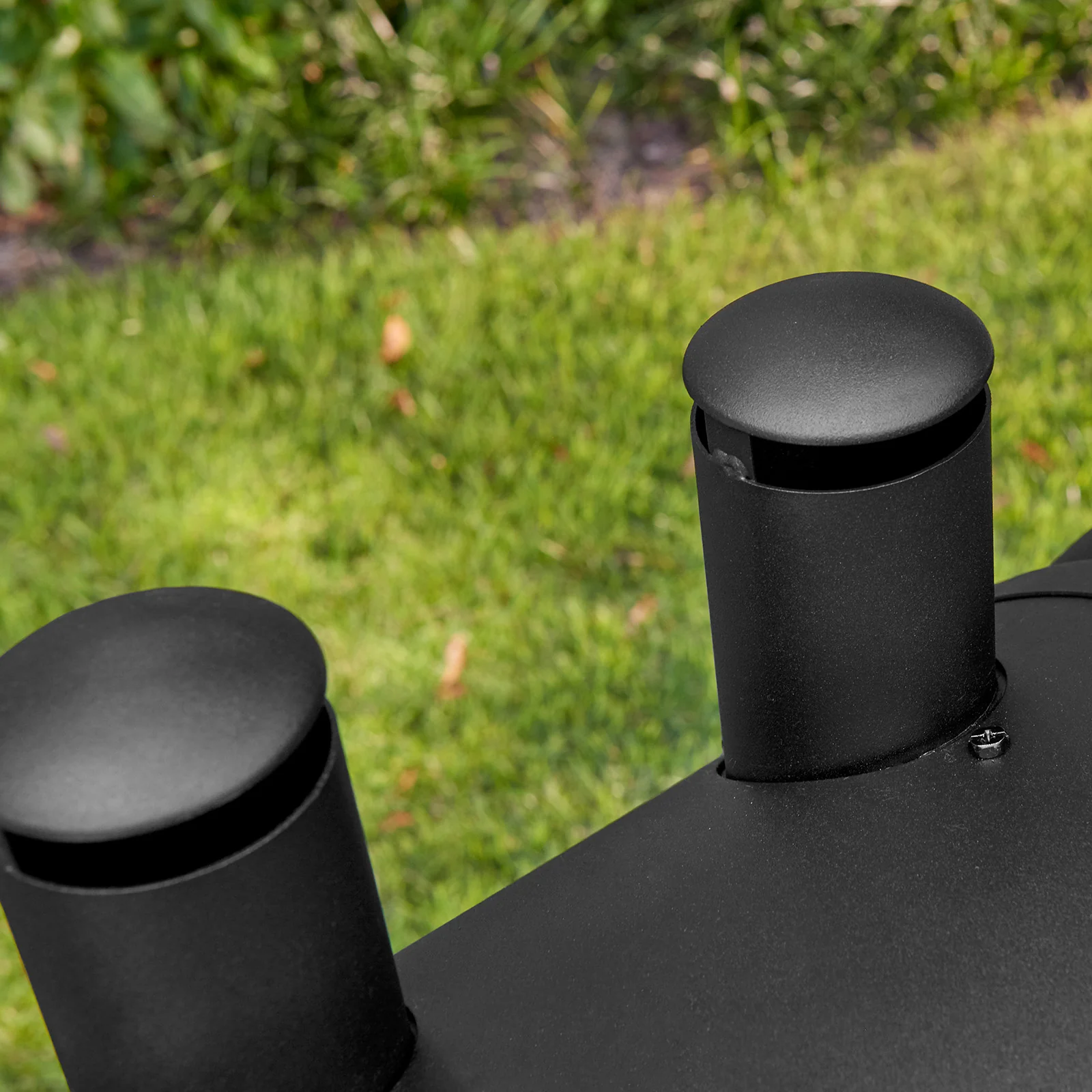 Dual Function 2-Burner Gas & Charcoal Grill