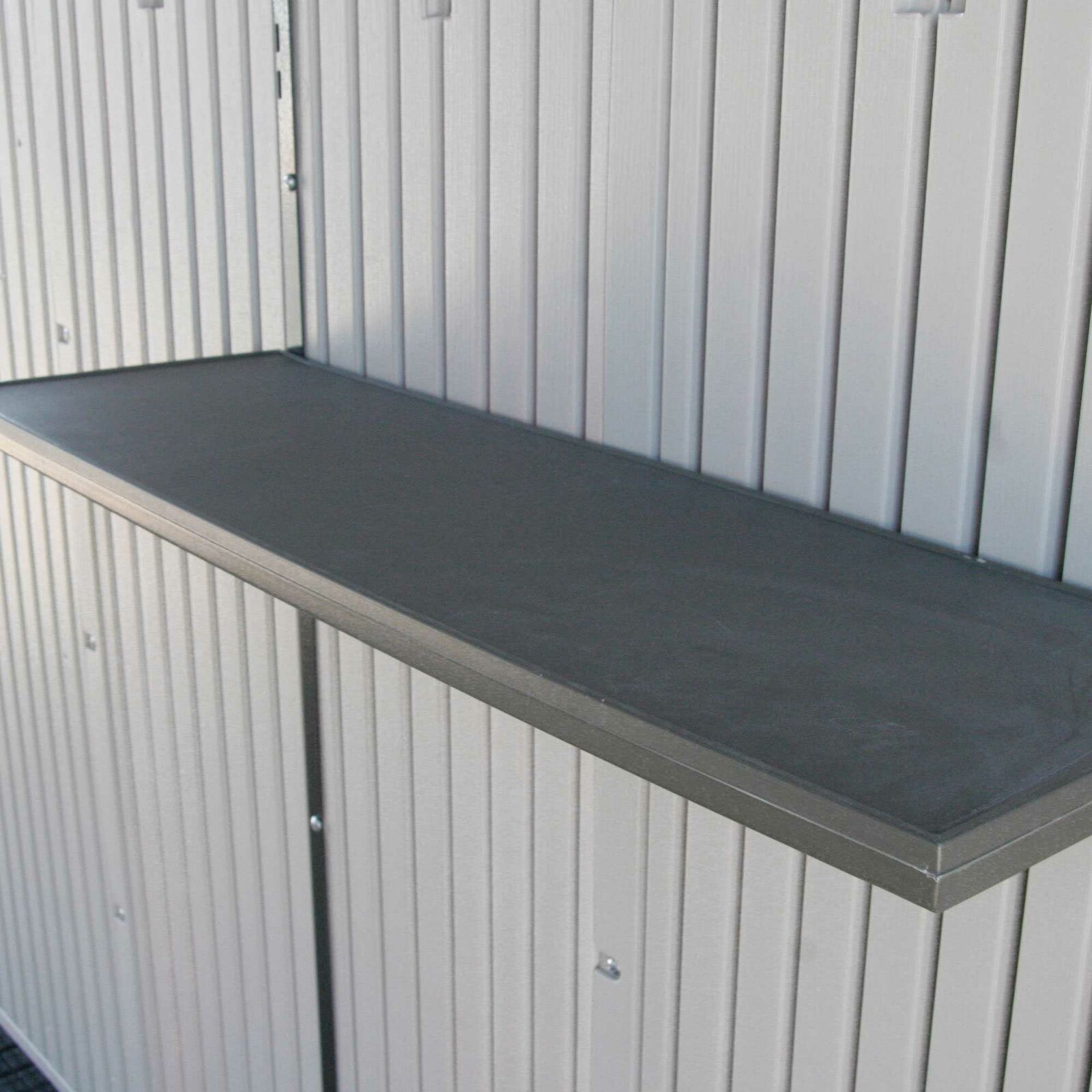 8 Ft. W x 10 Ft. D Plastic Traditional Storage Shed