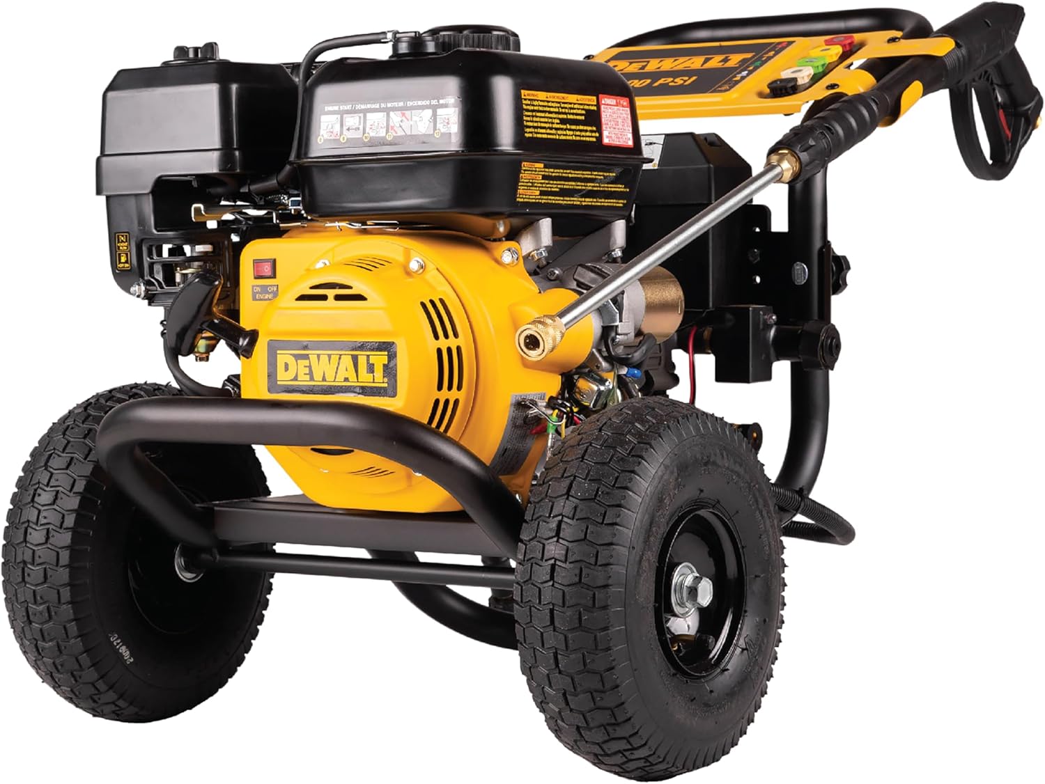 Dewalt 61110S 3400 PSI at 2.5 GPM Cold Water Gas Pressure Washer with Electric Start