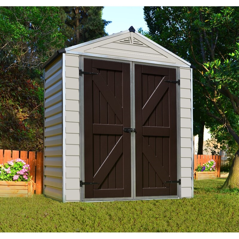 SkyLight 6 ft. W x 3.5 ft. D Plastic Storage Shed