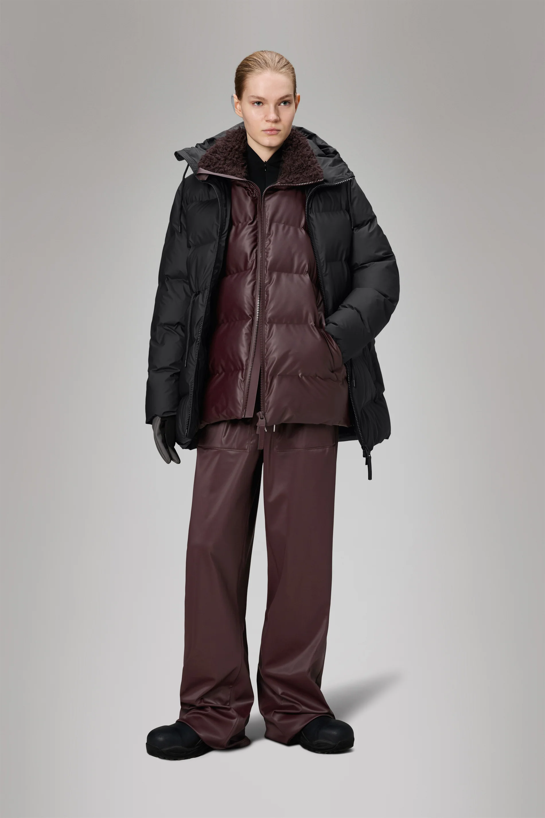 Alta Long Puffer String W Jacket