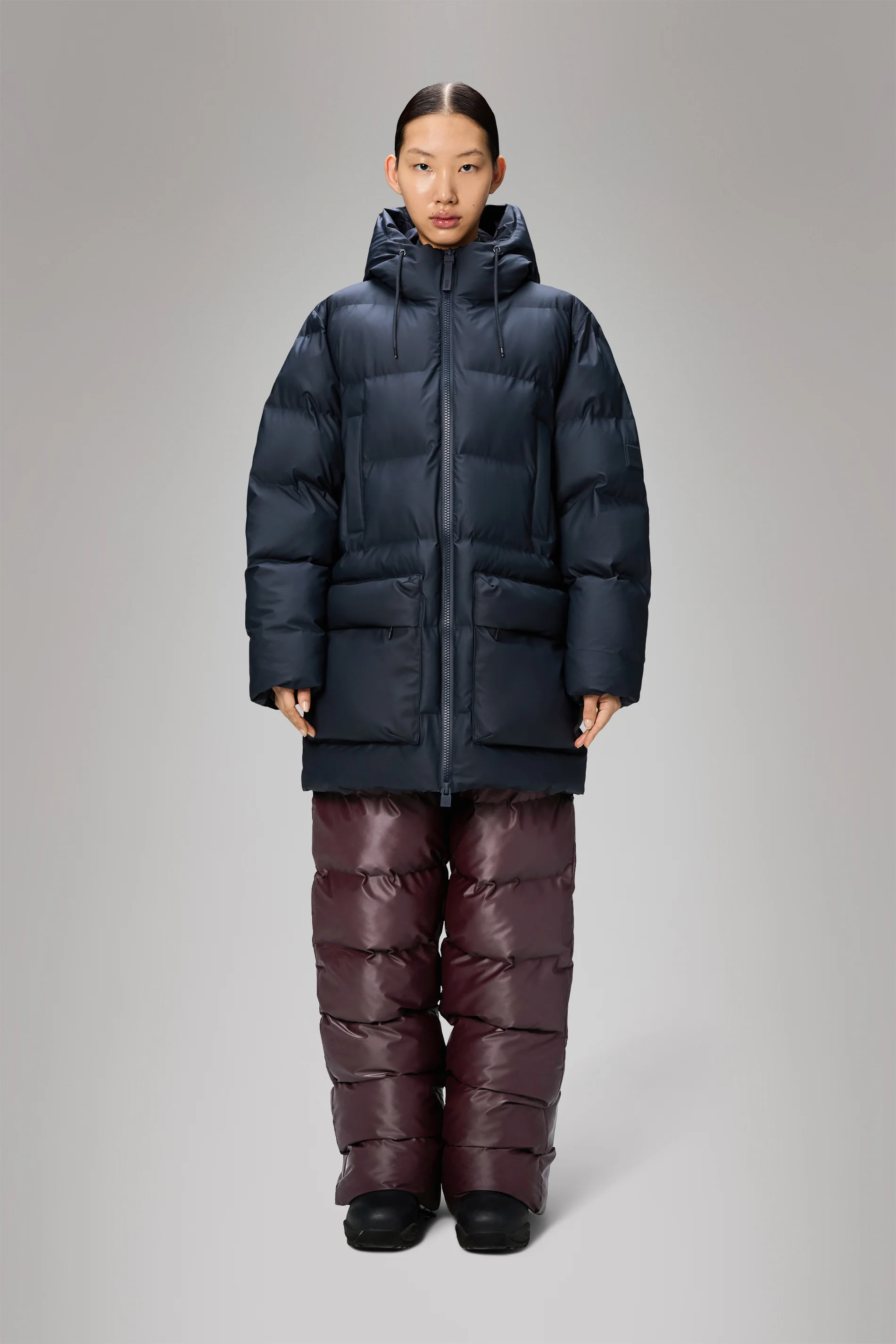 Alta Long Puffer Cargo Jacket