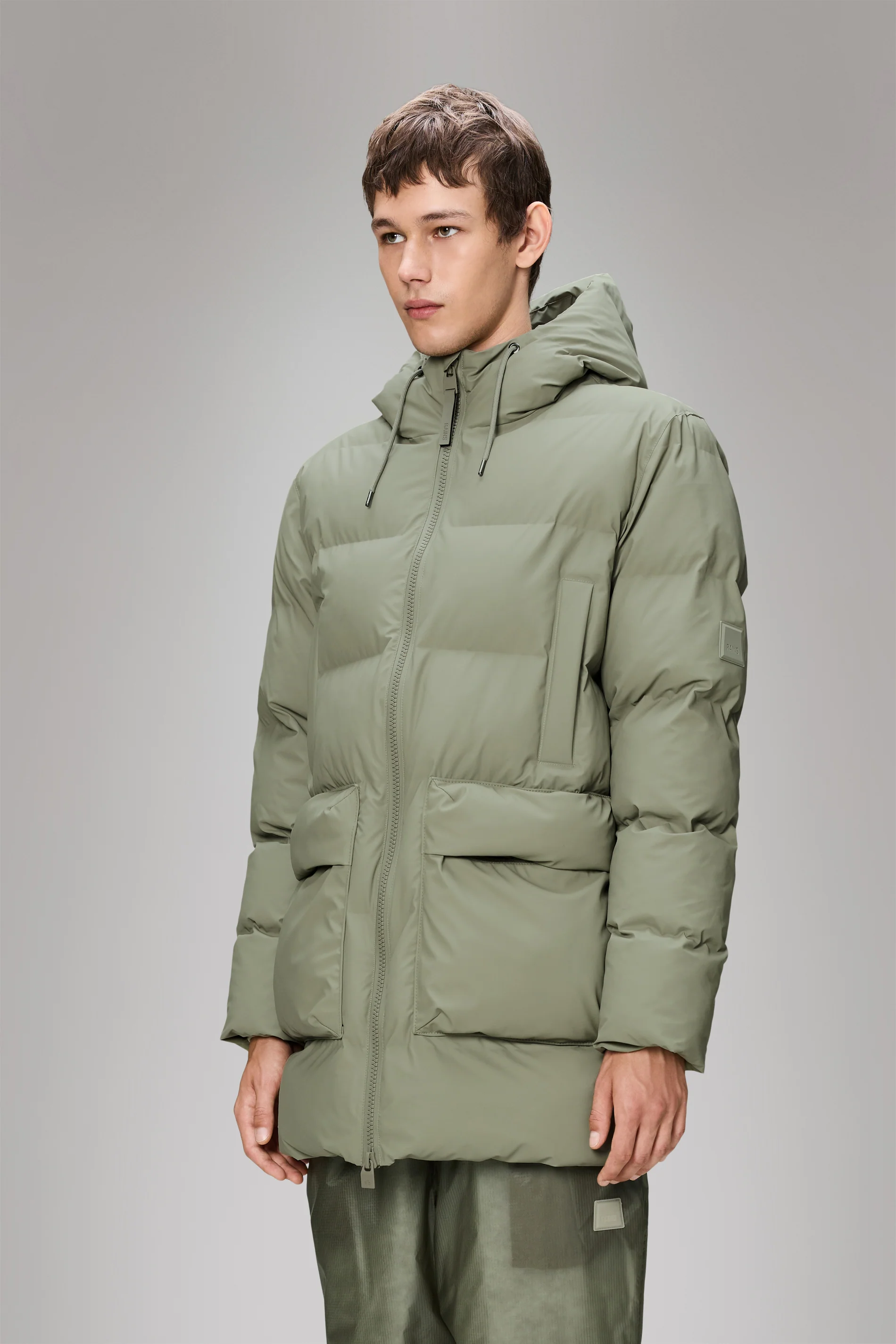 Alta Long Puffer Cargo Jacket