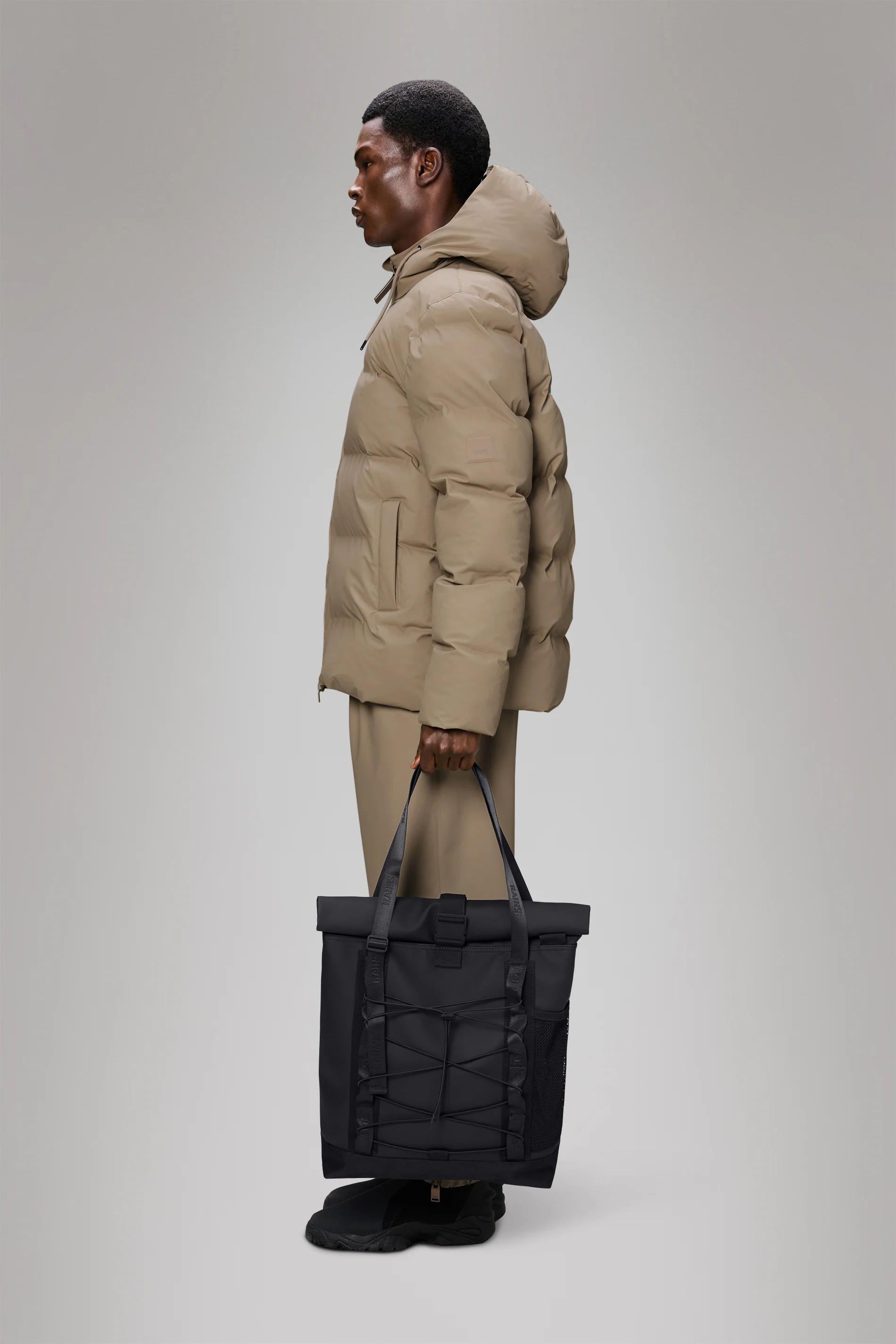 Trail Rolltop Tote Bag