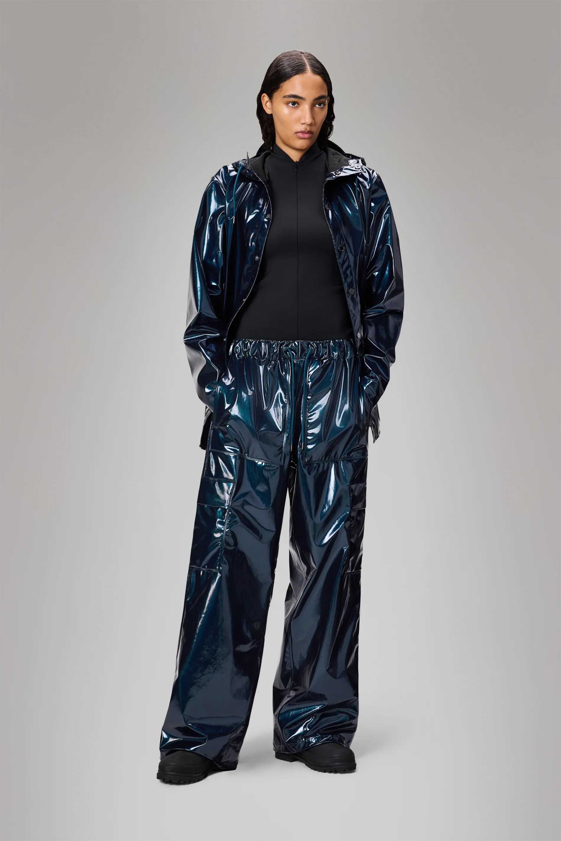 Cargo Rain Pants Wide