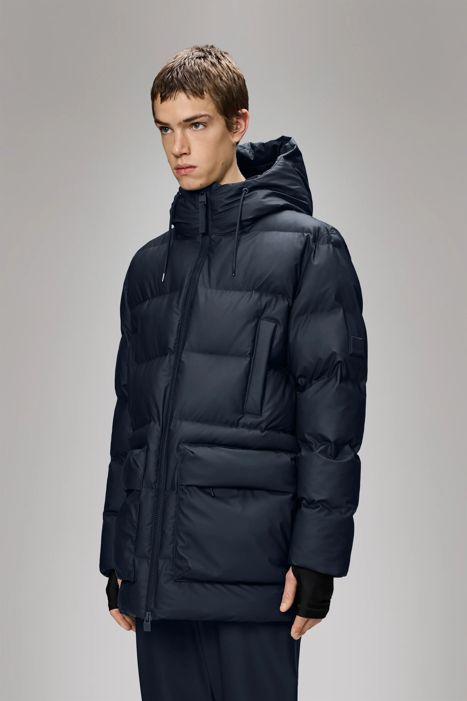 Alta Long Puffer Cargo Jacket