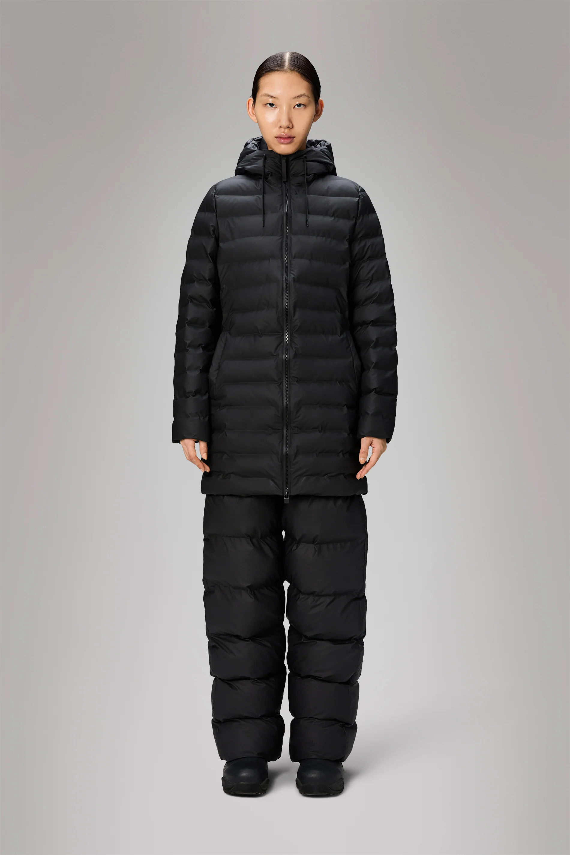 Lohja Long Puffer Curve Jacket