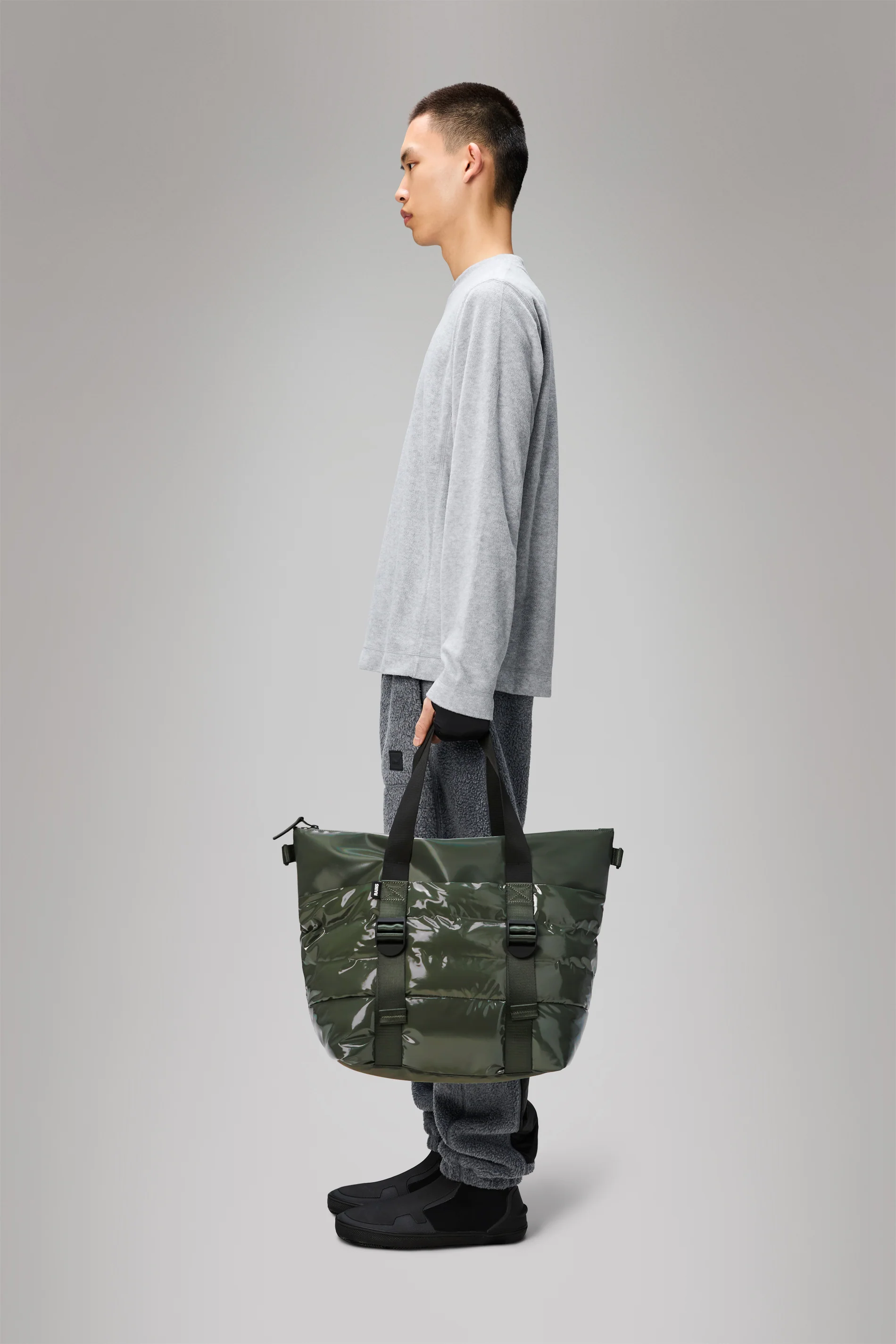 Puffer Mix Tote Bag Mini
