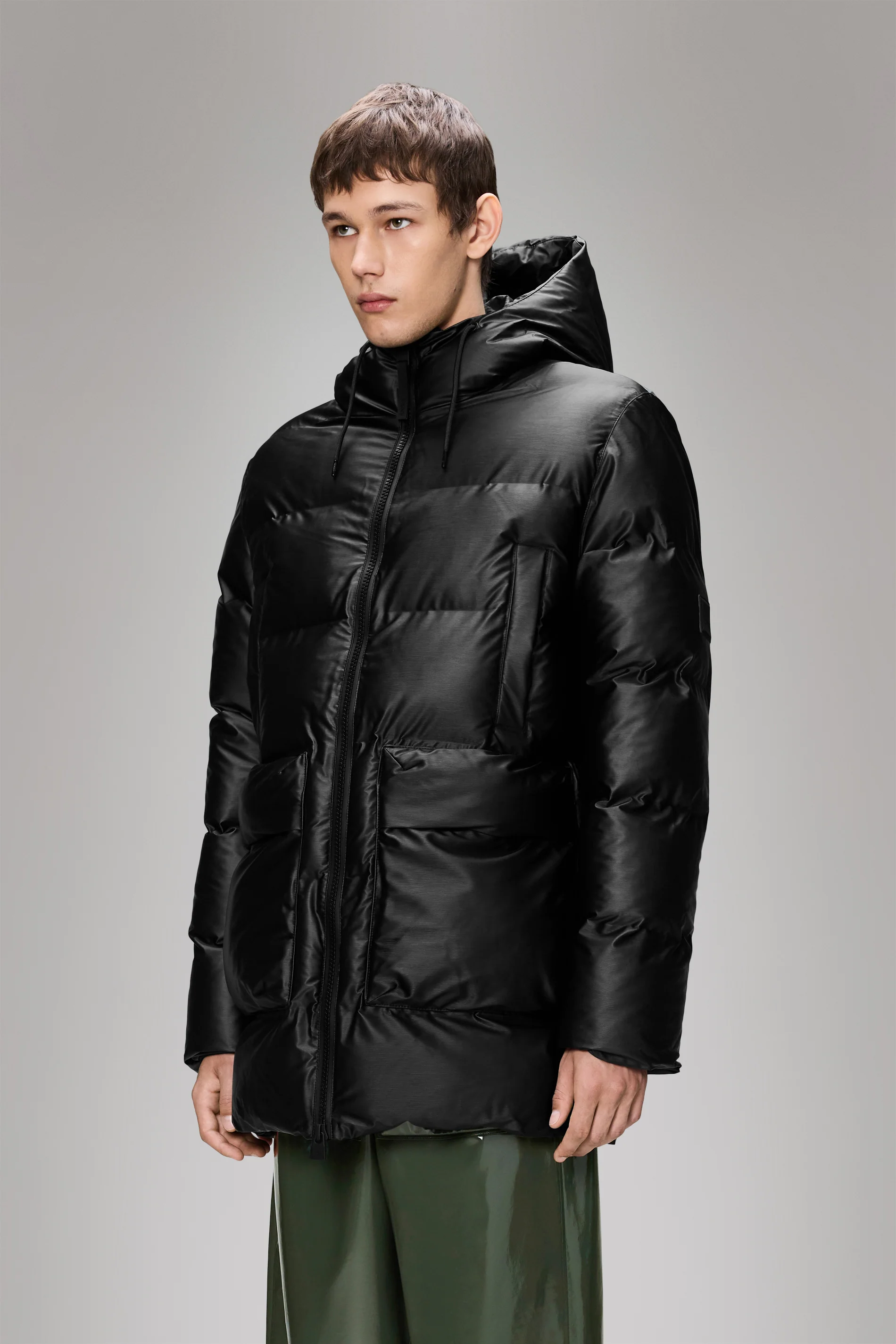 Alta Long Puffer Cargo Jacket