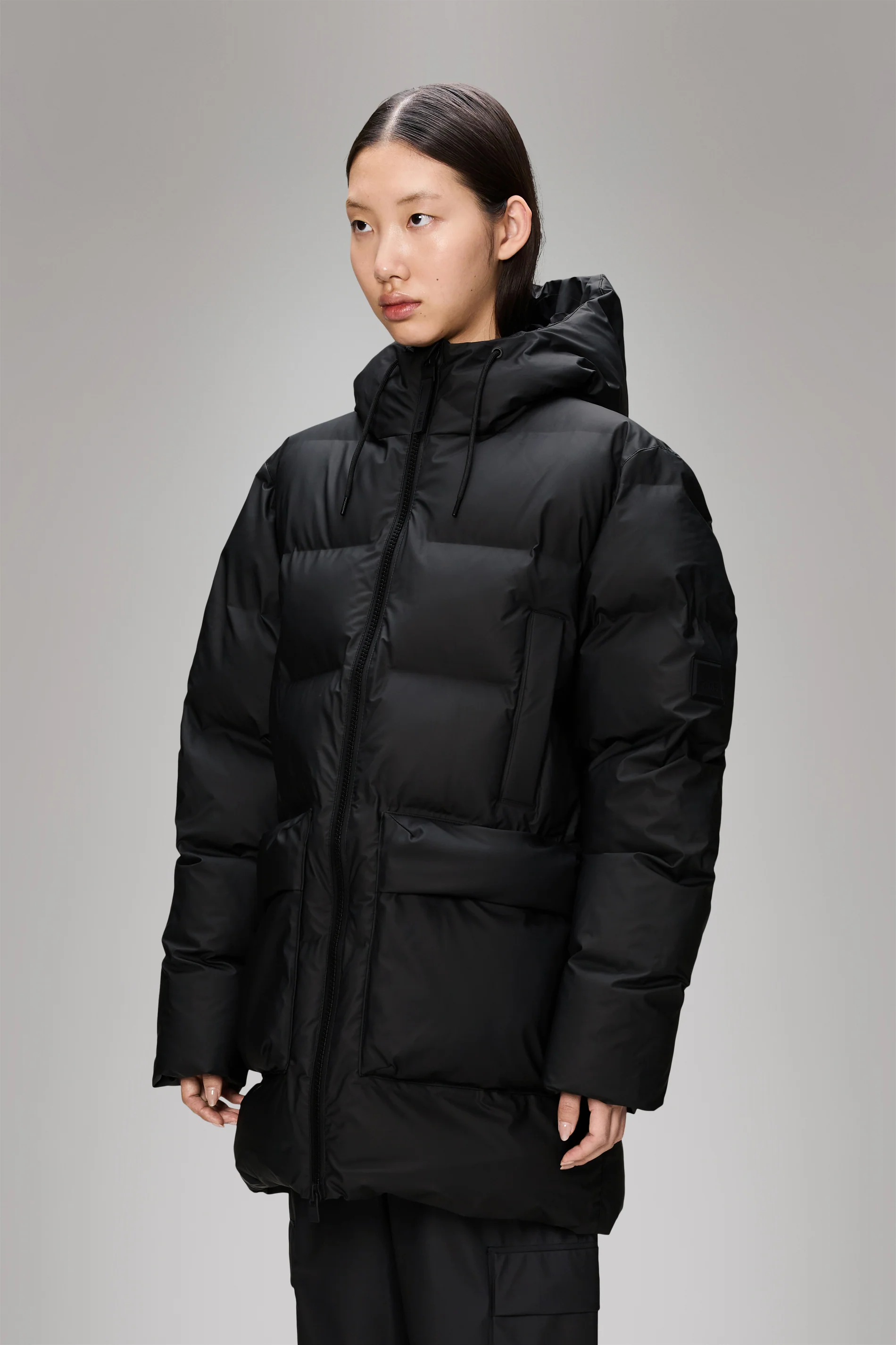 Alta Long Puffer Cargo Jacket