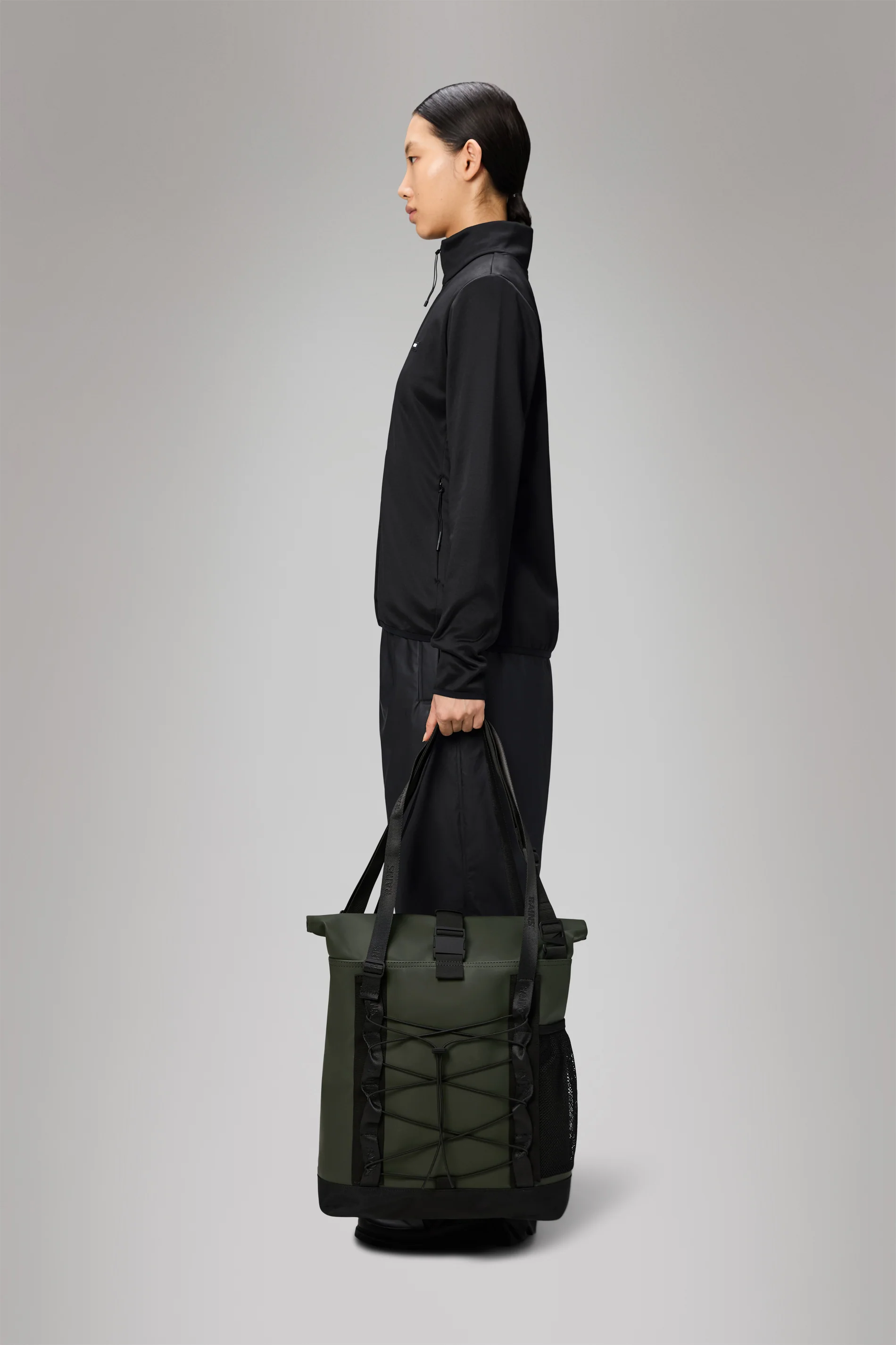 Trail Rolltop Tote Bag