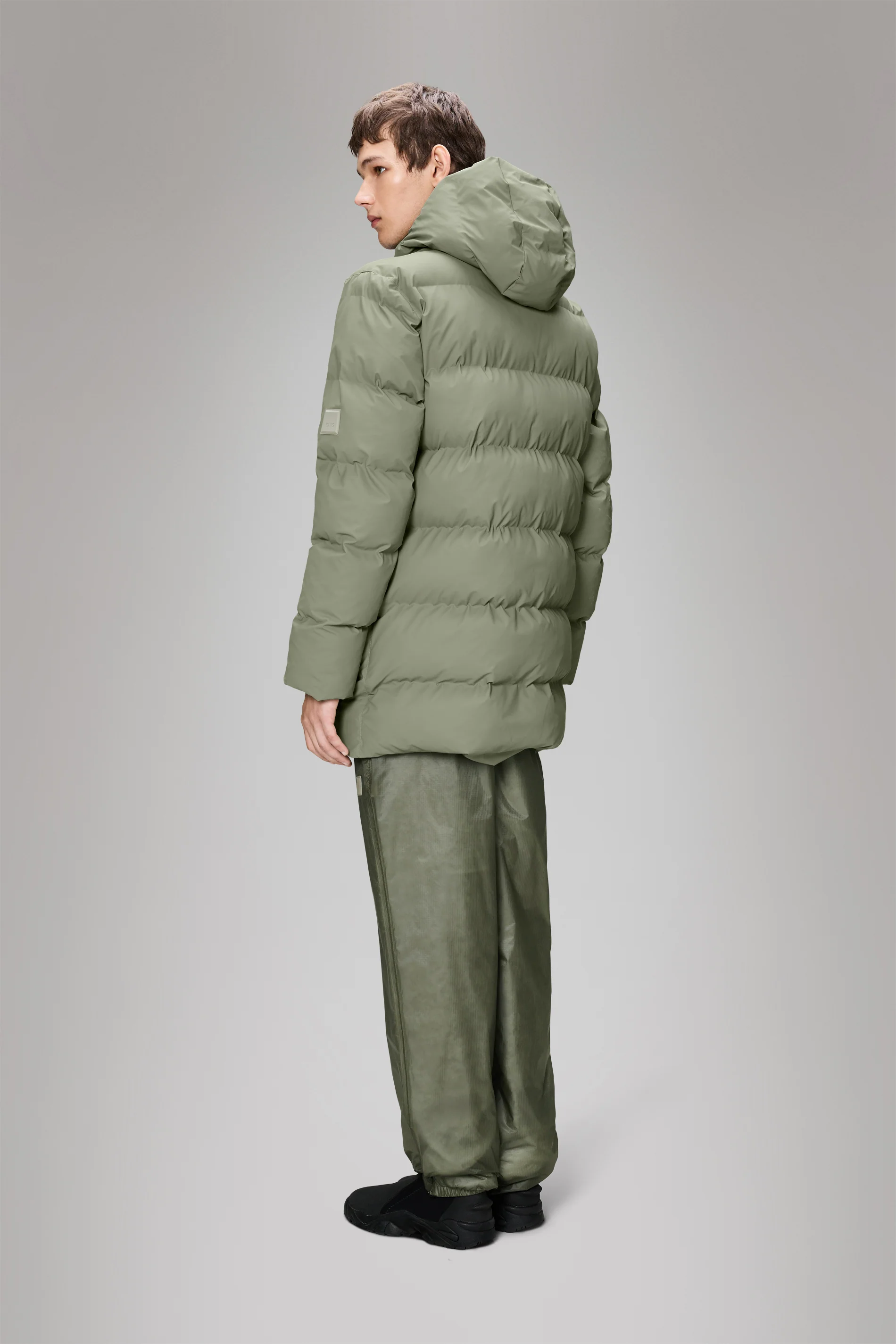 Alta Long Puffer Cargo Jacket